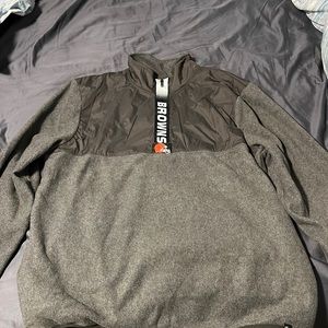 ‘47 Brand Cleveland Browns Fleece Sweatshirt, Size XXL, Gray